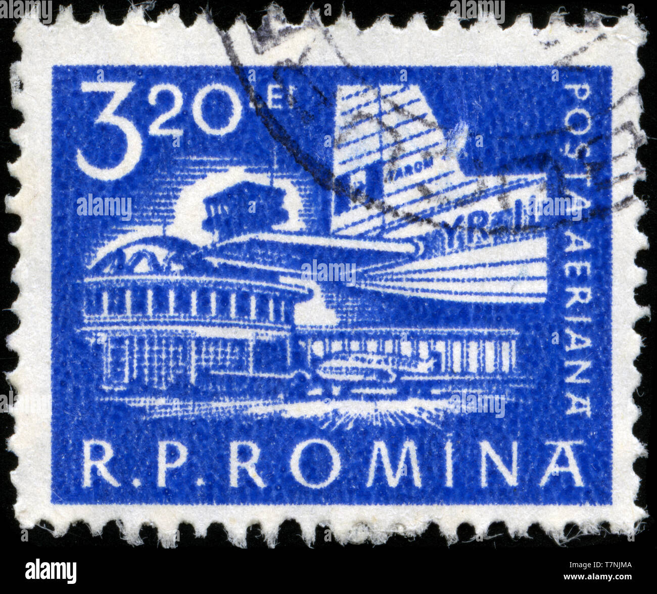 Postage stamp from Romania in the Daily life series issued in 1960 Stock Photo