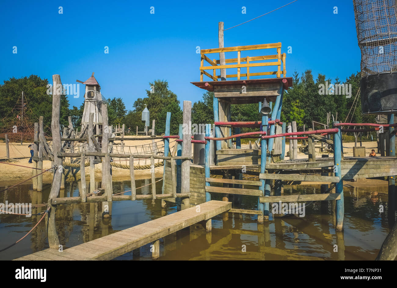 Dutch Nature in the summer in Amsterdam, the Netherlands Stock Photo ...