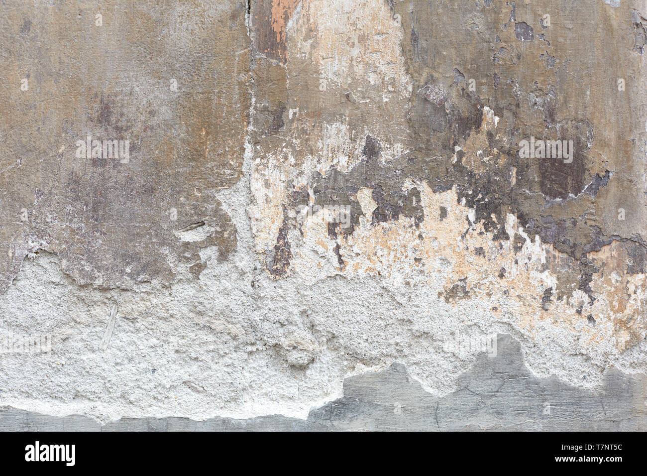 Old damaged wall texture background Stock Photo
