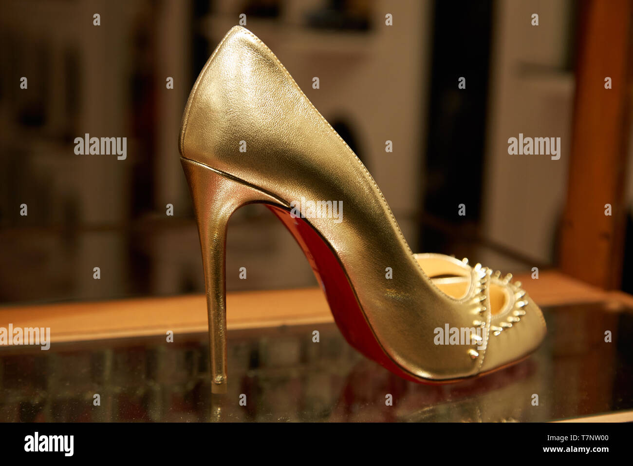 Christian louboutin shoe red sole hi-res stock photography and images -  Alamy