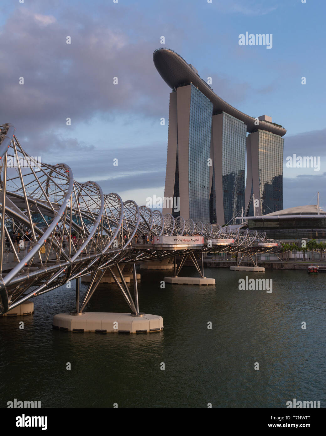 Marina Bay Sands Singapore Stock Photo