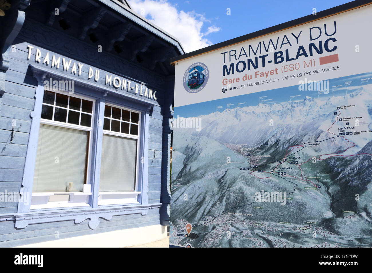 La cabine de pilotage - Photo de Tramway du Mont-Blanc, Saint-Gervais-les- Bains