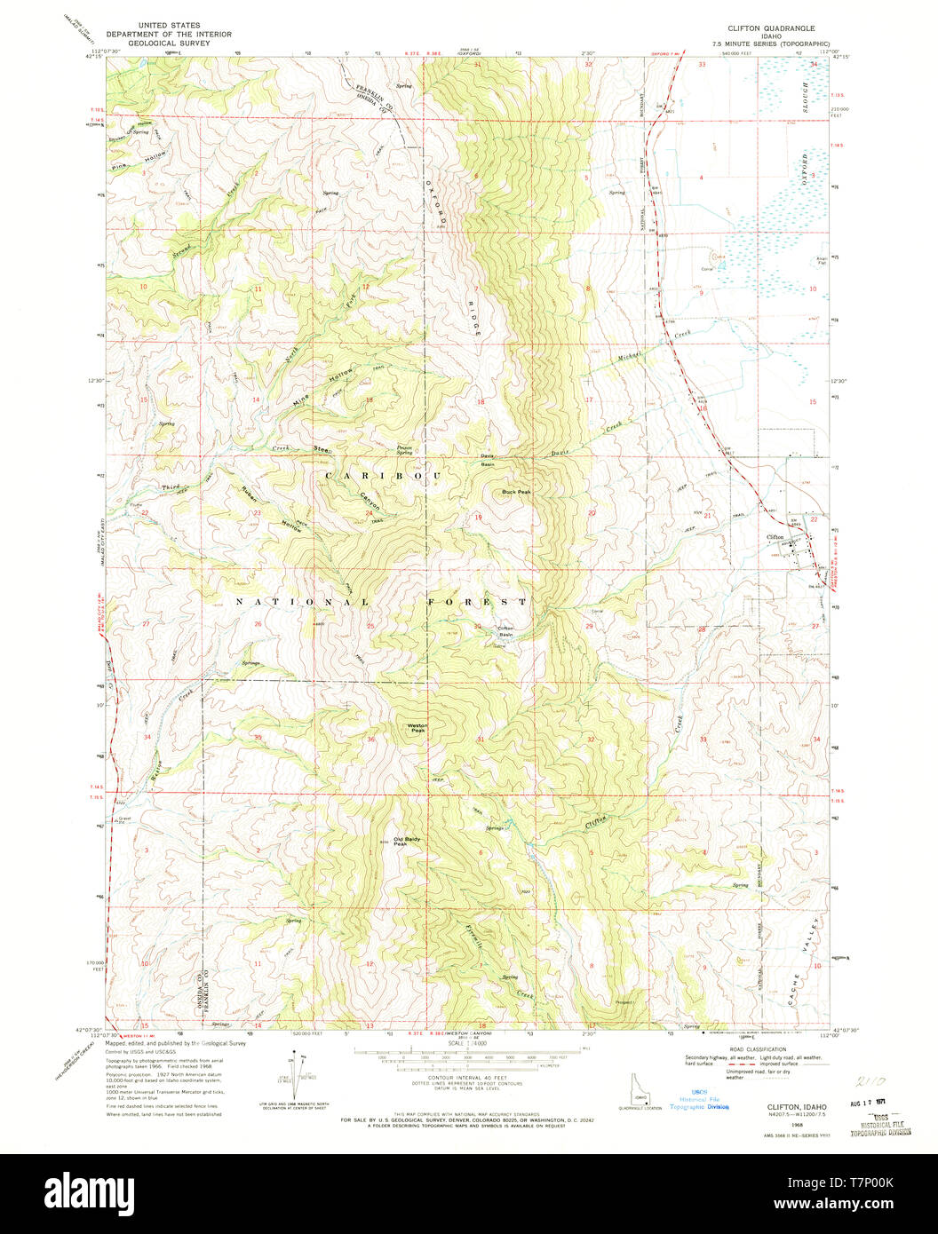 Map of clifton Cut Out Stock Images & Pictures Alamy