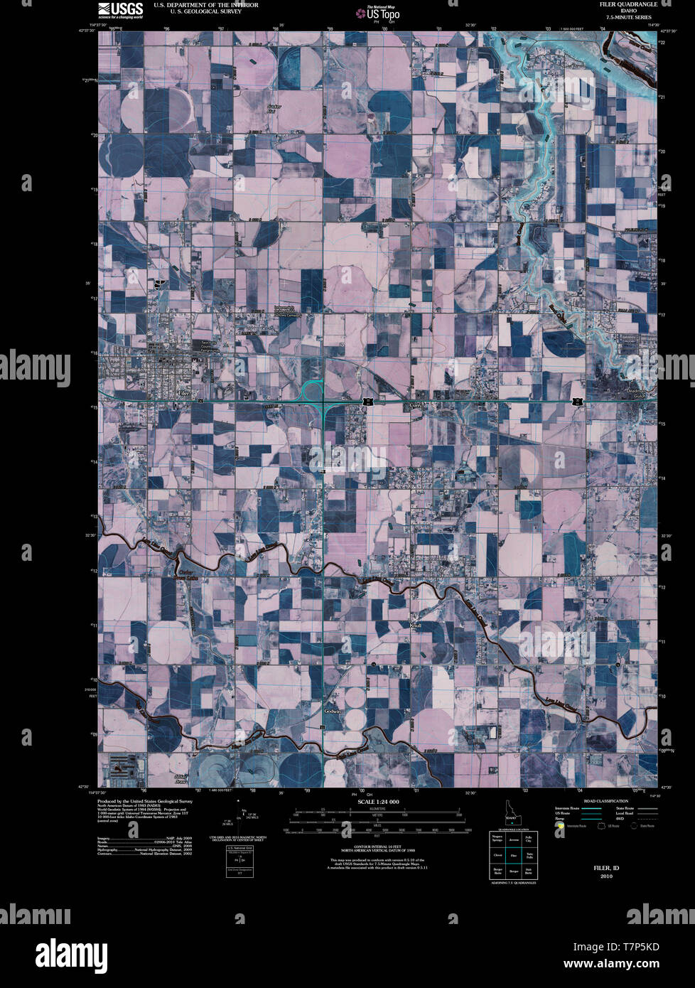 Map of filer hires stock photography and images Alamy