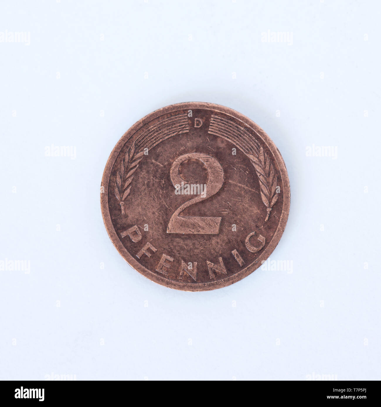 2 pfennig hi-res stock photography and images - Alamy