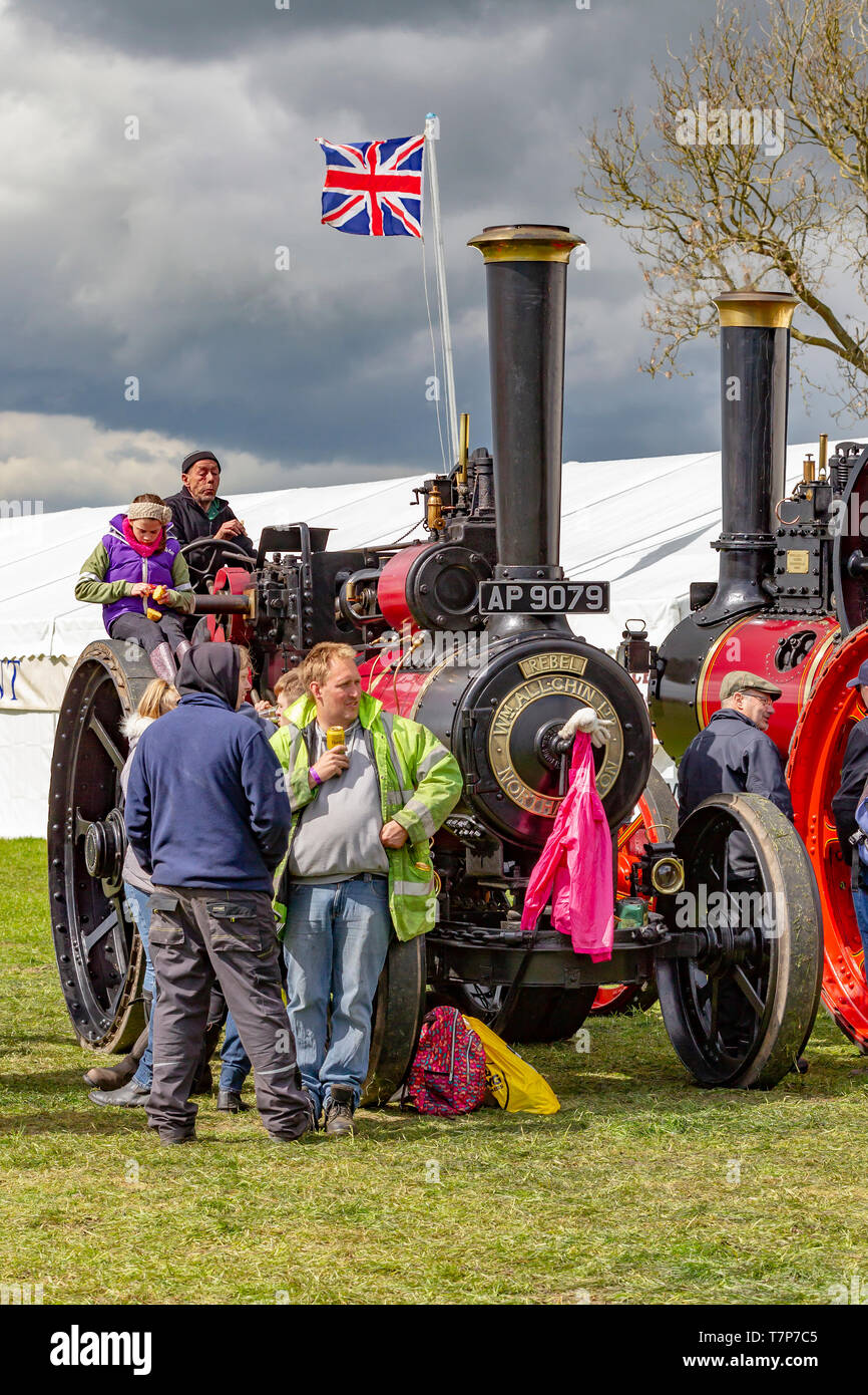 East Midland Steam & Country Show. Higham Ferrers Northamptonshire NN10 8LB Stock Photo