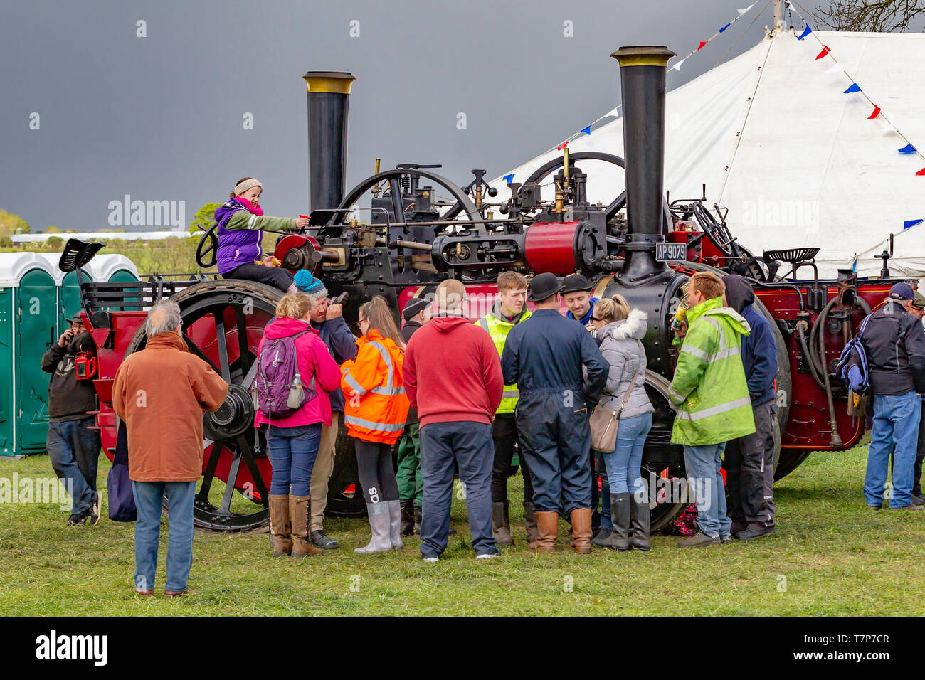 East Midland Steam & Country Show. Higham Ferrers Northamptonshire NN10 8LB Stock Photo
