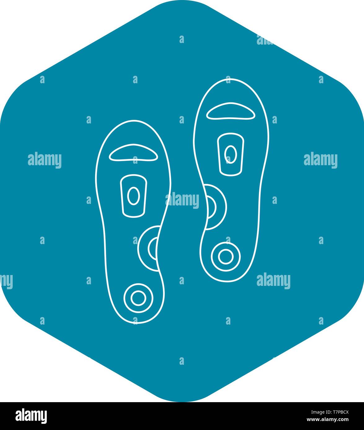 Orthopedic insoles icon, outline style Stock Vector Image & Art - Alamy
