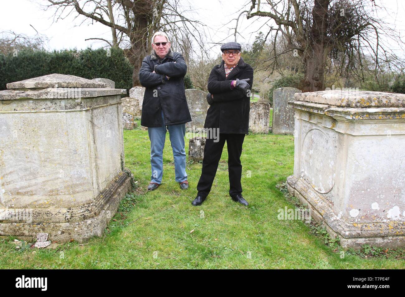 Laurence Marks and Maurice Gran Stock Photo