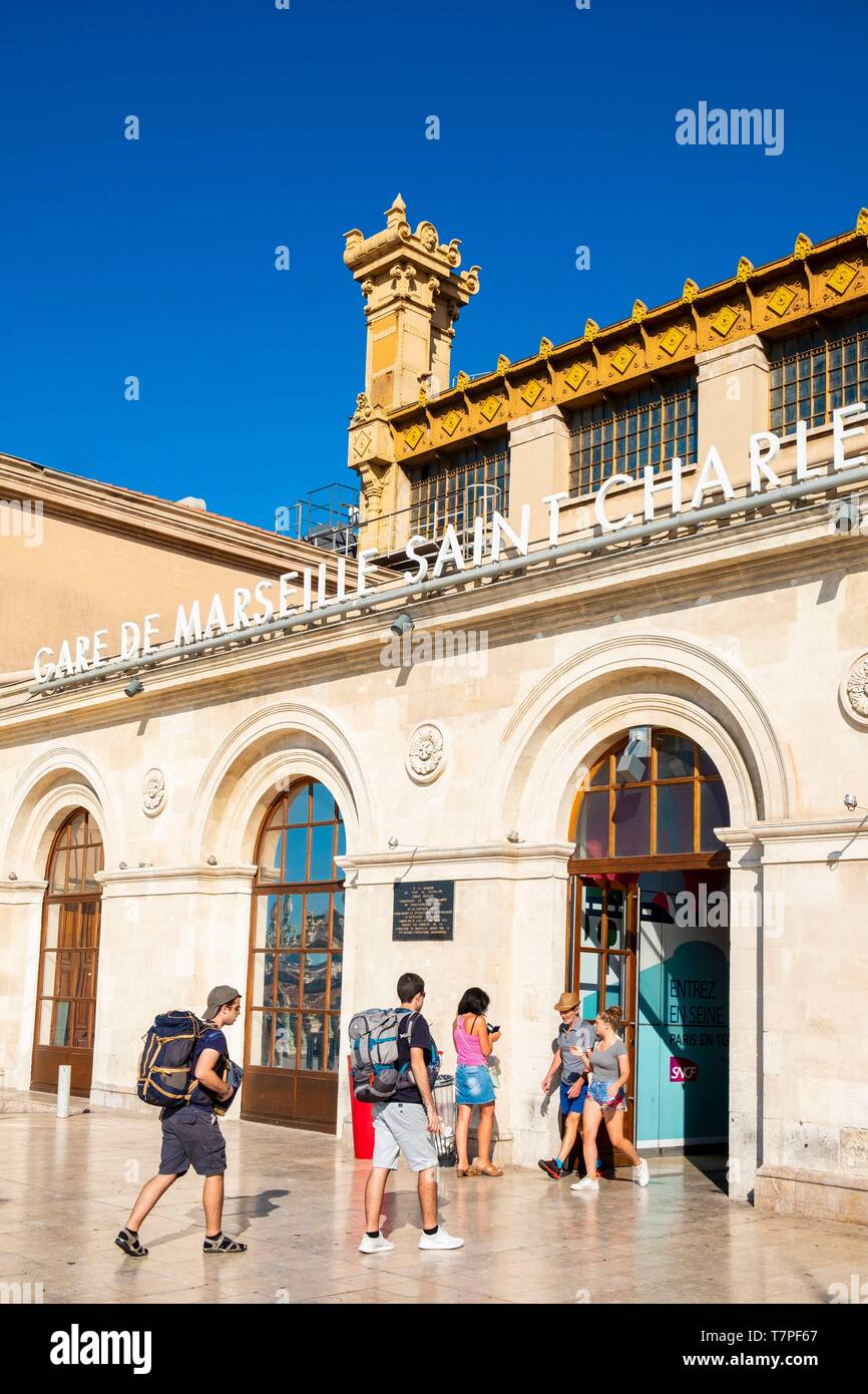 Marseille saint charles hi-res stock photography and images - Alamy