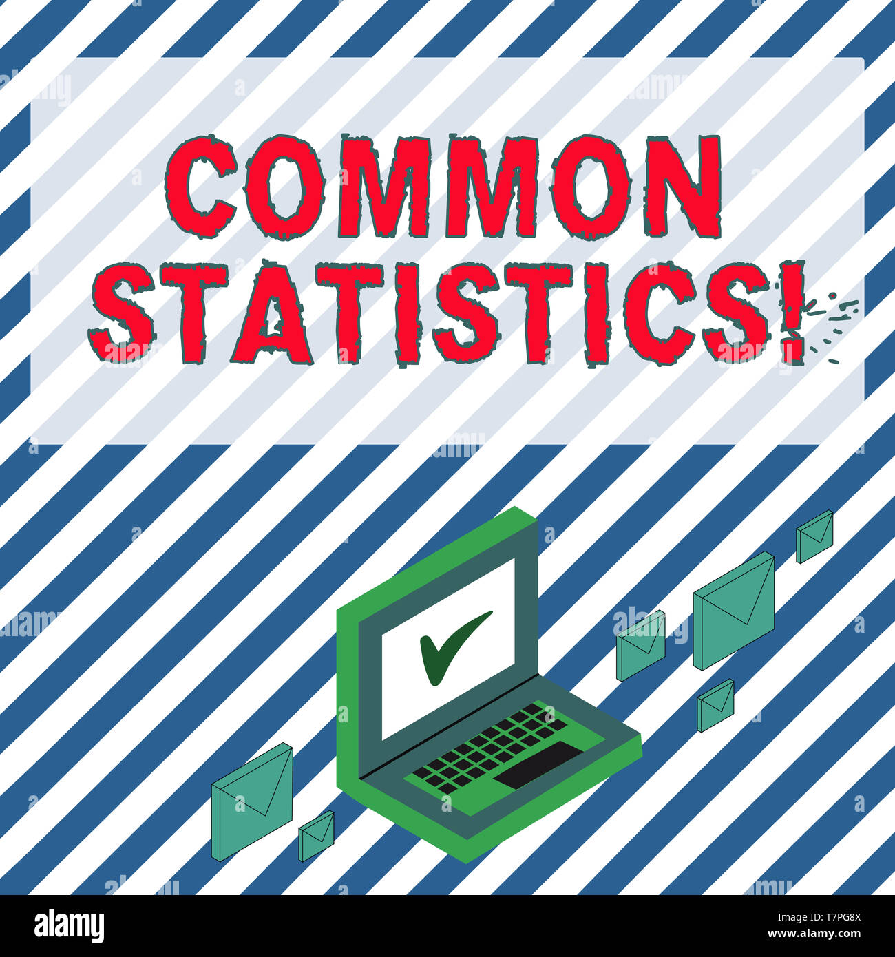 Word writing text Common Statistics. Business photo showcasing used to ...