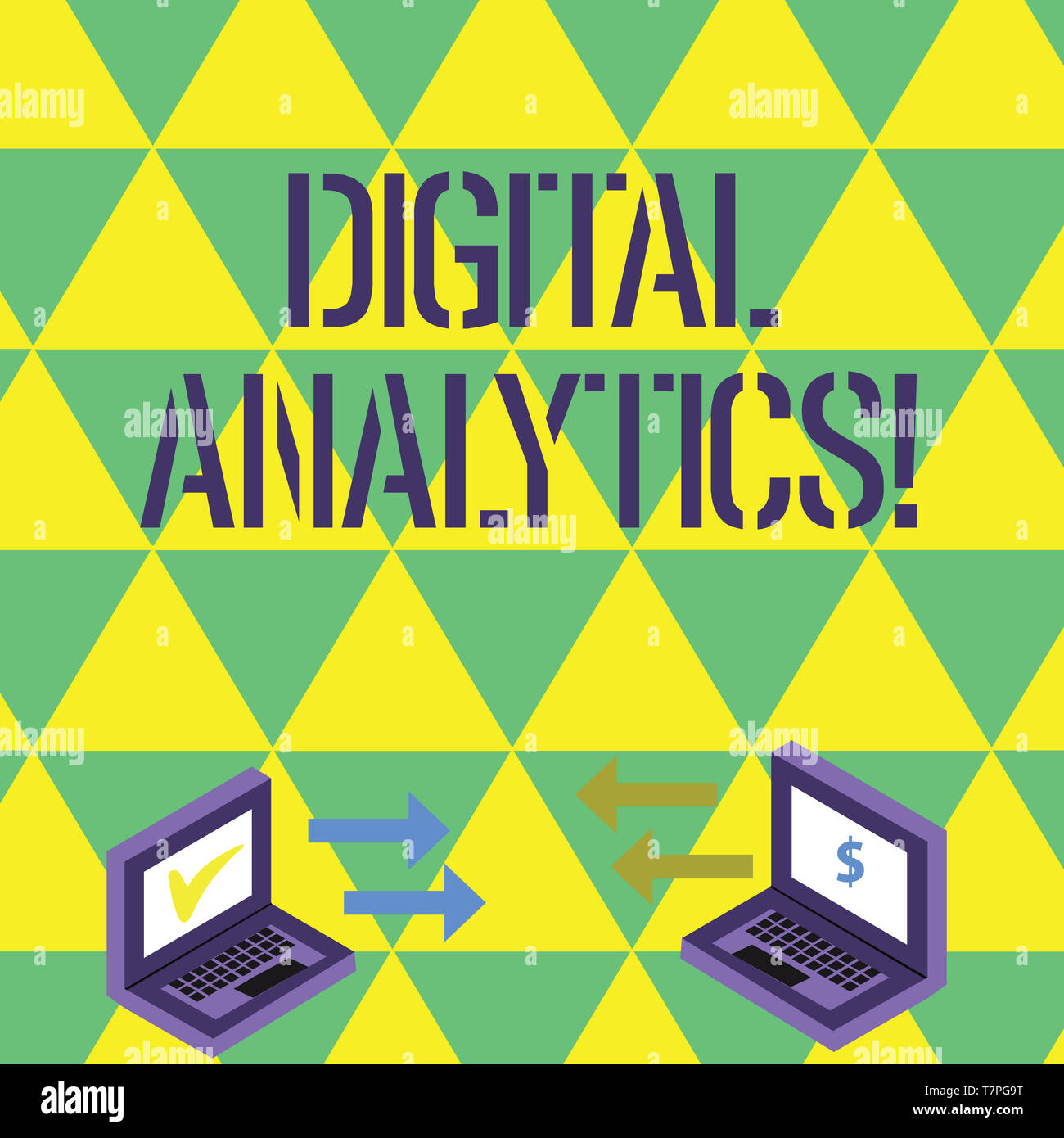 Handwriting text writing Digital Analytics. Conceptual photo the ...