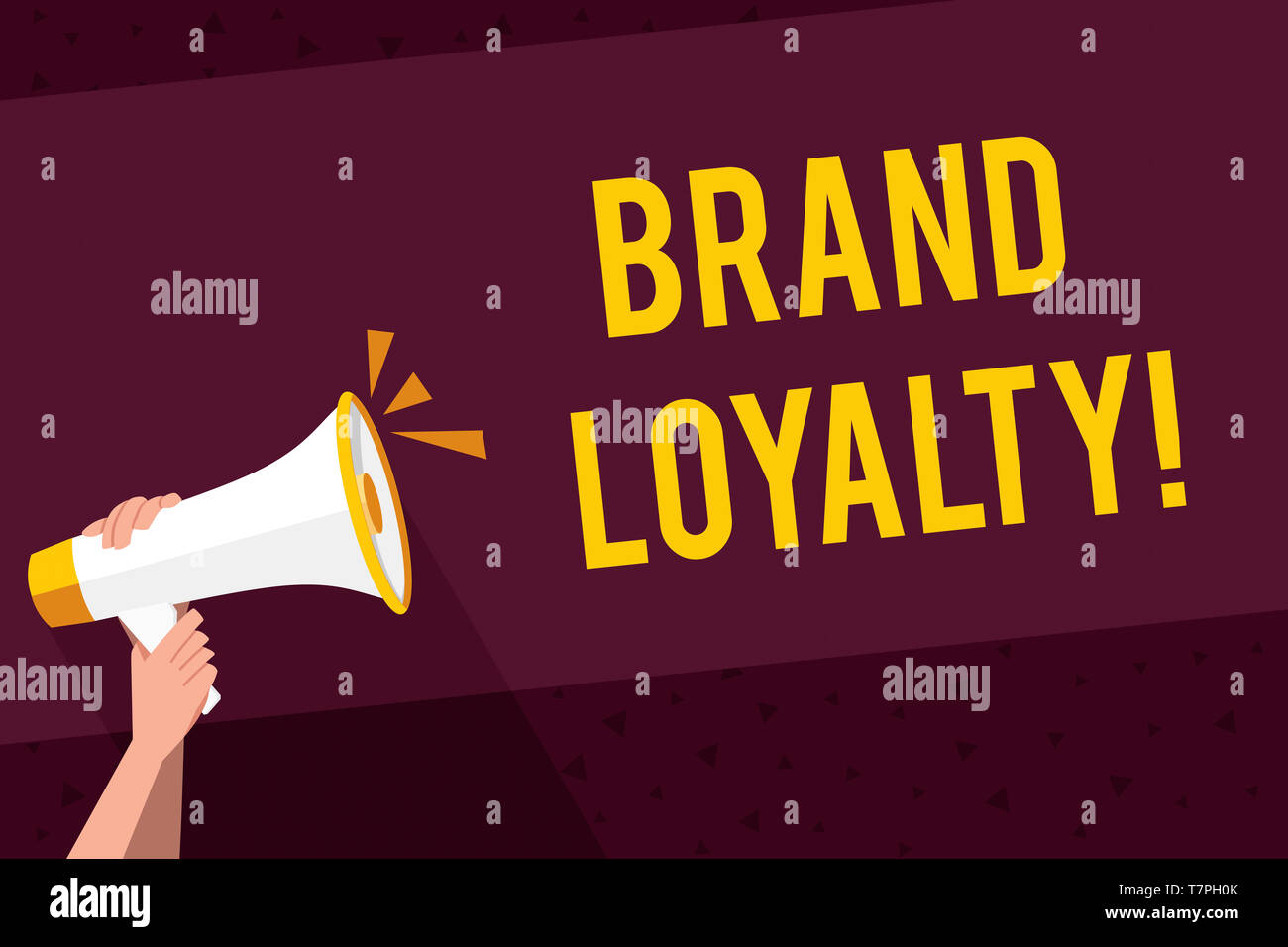 Writing note showing Brand Loyalty. Business concept for Dedication to ...