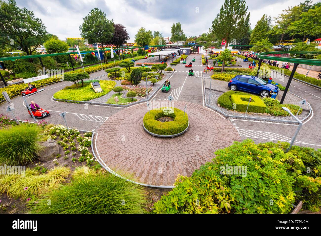 Denmark, Jutland, Billund, Legoland® Billund is the first Legoland Park  established in 1968, near the headquarters of the Lego® company (the term  Lego is derived from the Danish Leg godt meaning plays