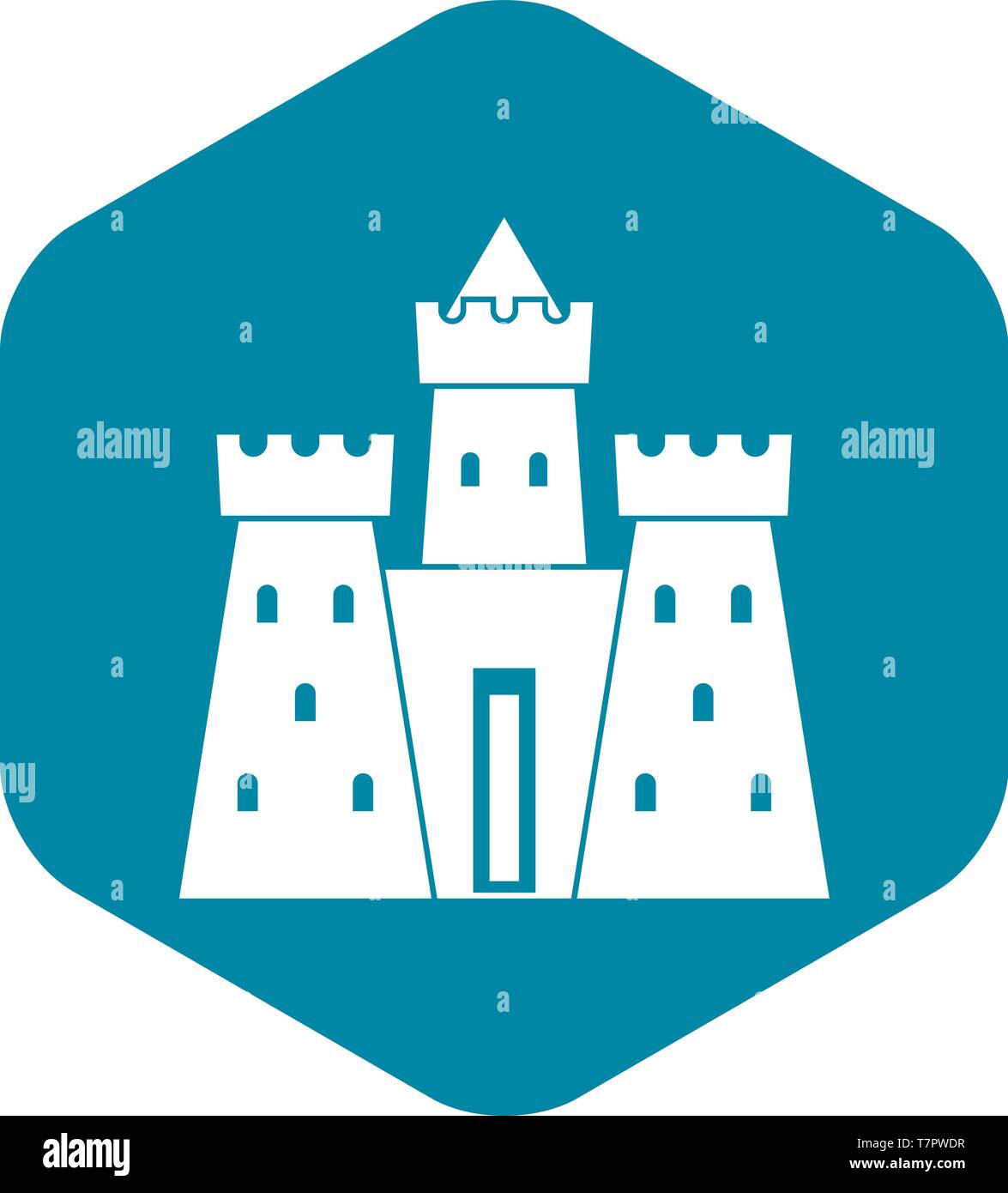 Ancient castle palace icon, simple style Stock Vector Image & Art - Alamy