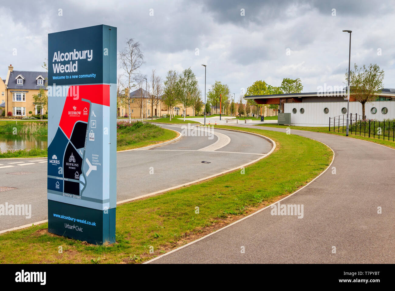 Alconbury Weald Major New Housing Development, near Huntingdon