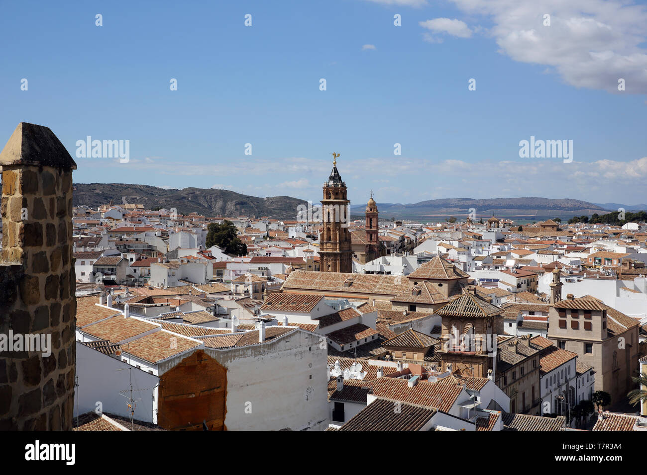 View of Antequera, Andalucia, Spain. Stock Photo