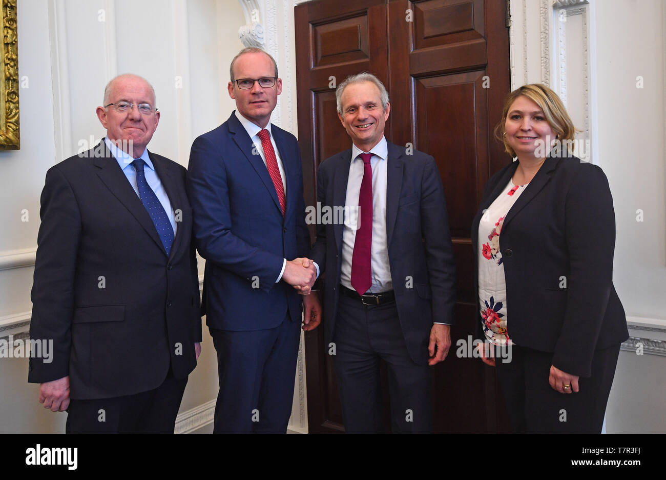 Left To Right Charles Flanagan Td Minister For Justice And