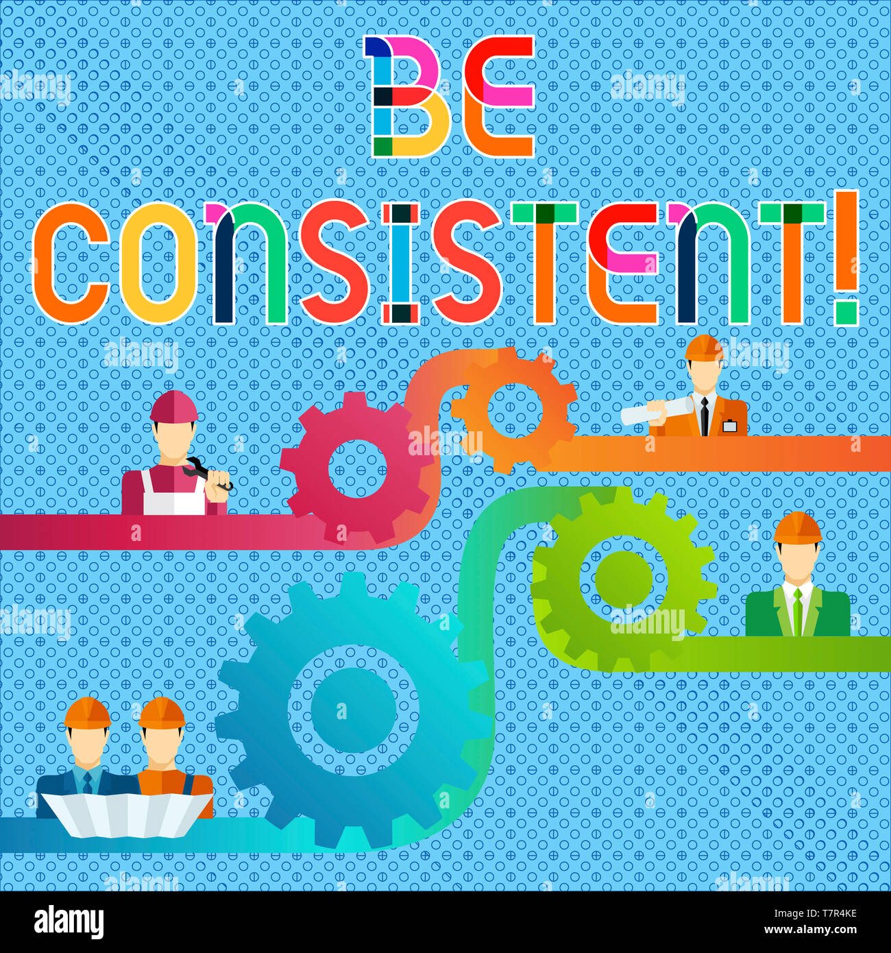 Elements consistent concept icon hi-res stock photography and images ...