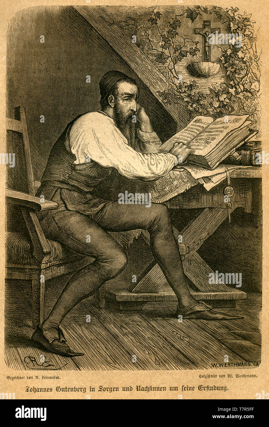 Moveable Type Printing Press High Resolution Stock Photography And Images -  Alamy