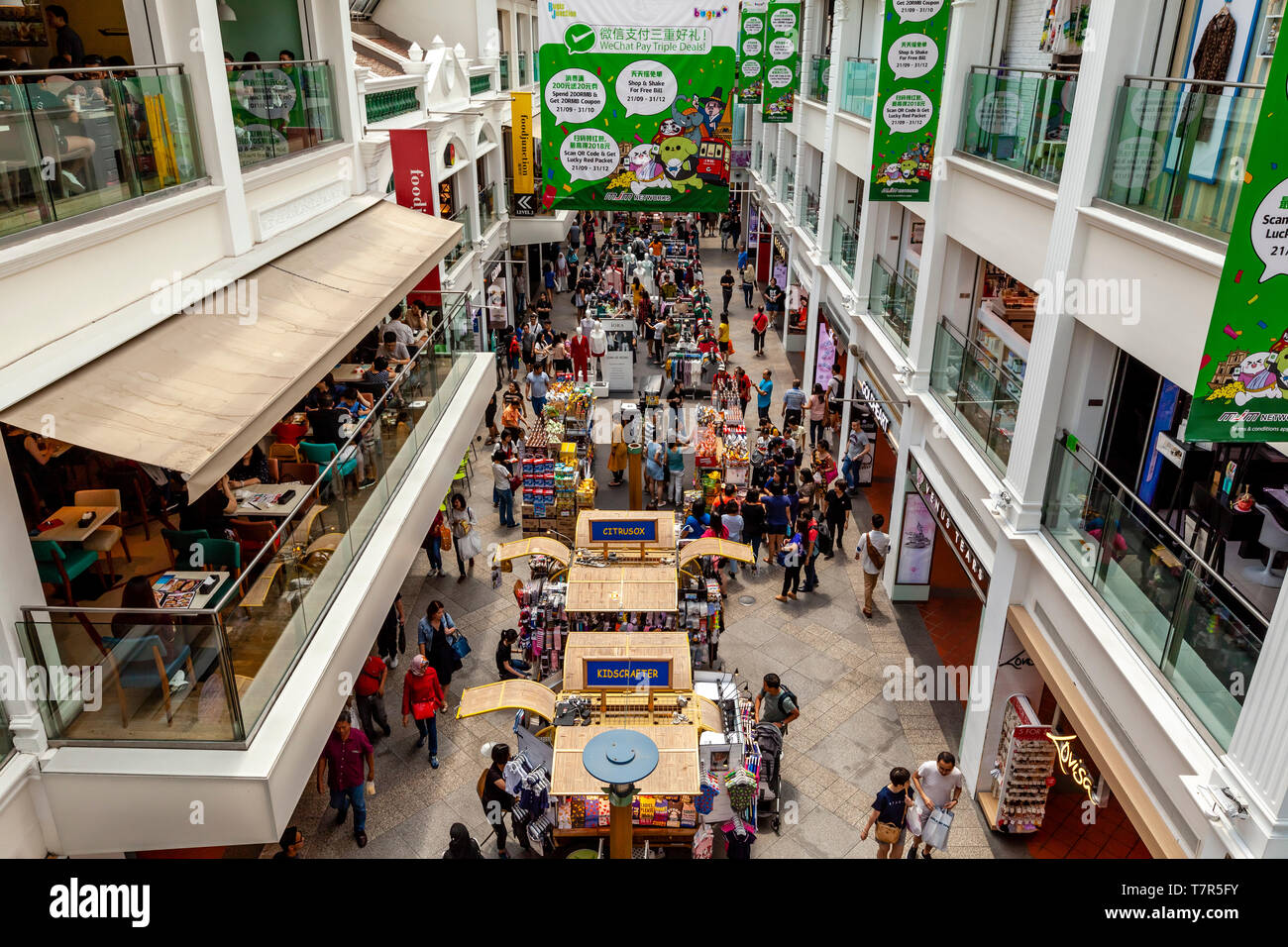 Bugis Junction Shopping Mall, Singapore, South East Asia Stock Photo
