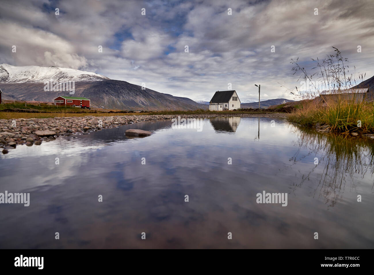 Scenic, Igaliku, Greenland Stock Photo