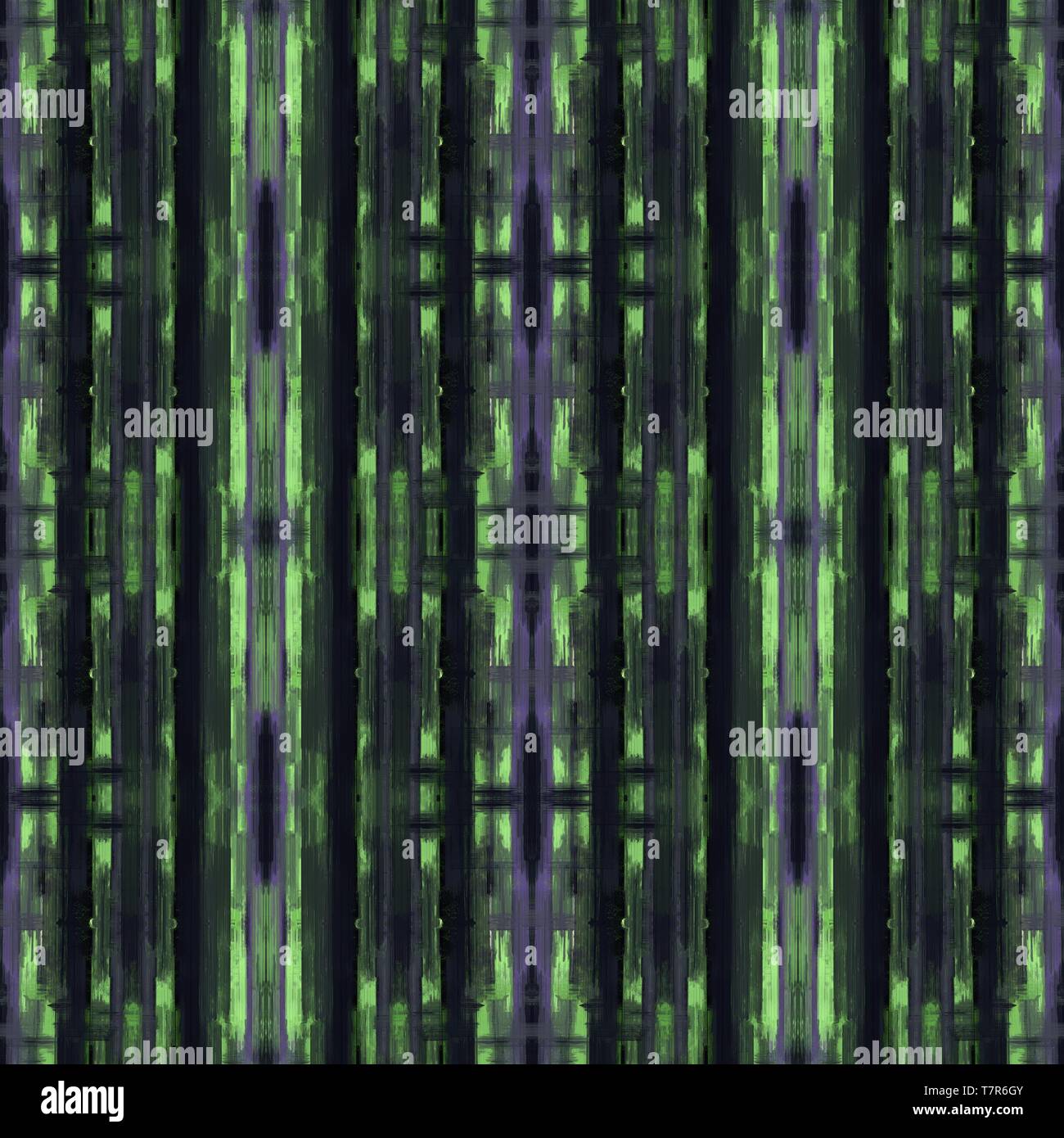 seamless brushed painting pattern with very dark blue, pastel green and ...
