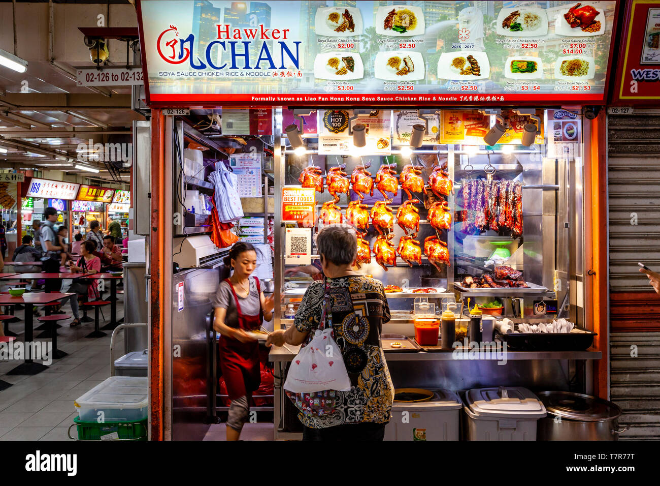 Hawker Chan’s Michelin Star Hawker Stall, Chinatown Complex, Chinatown