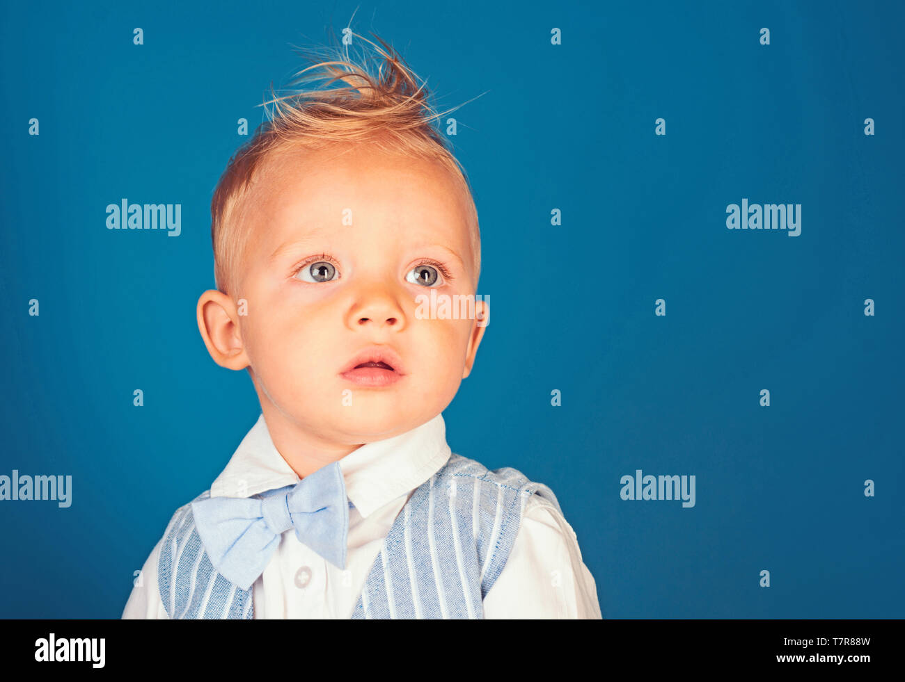 I Love Doing Hair Small Boy With Stylish Haircut Small Child