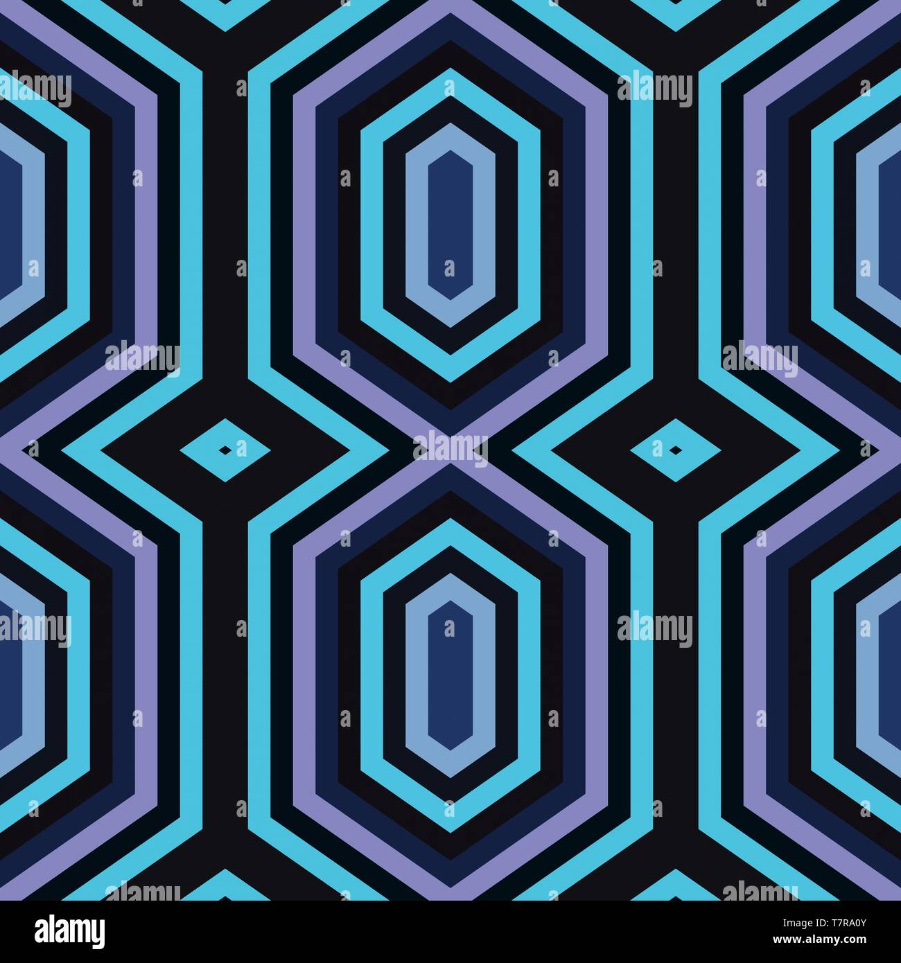 simple seamless geometric background with very dark blue
