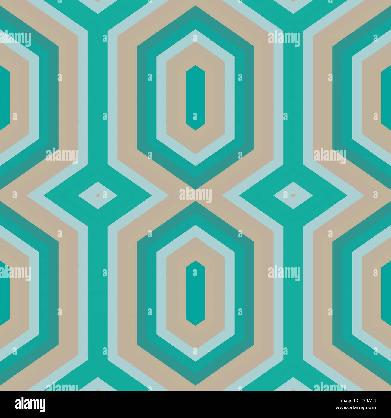 simple seamless geometric background with tan, light sea green and pastel  blue colors. can be used for wallpaper, creative fashion design, wrapping  pa Stock Photo - Alamy