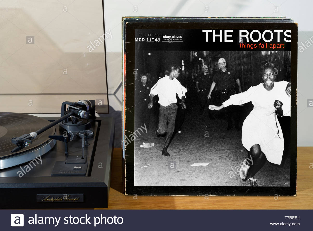 The Roots Things Fall Apart Album Record Player And Album England