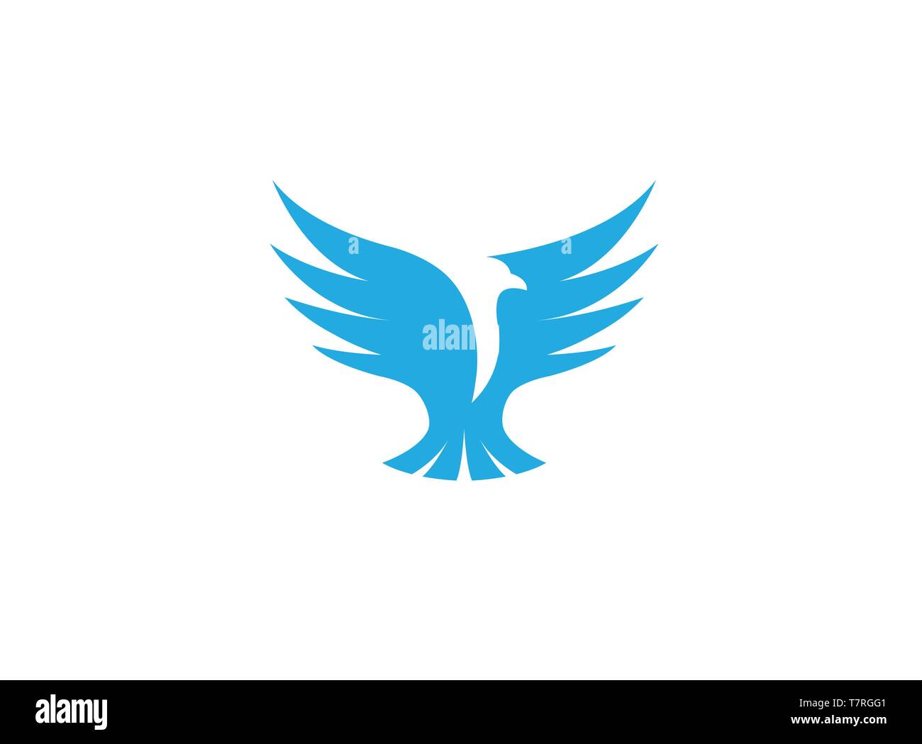Eagle Open Wings Flying Logo Vector Design Icon Hawk Blue Emblem Isolated Symbol On A White Background Illustration Stock Vector Image Art Alamy Eagle Open Wings Flying Logo Vector Design Icon Hawk Blue Emblem Isolated Symbol On A White Background Illustration Stock Vector Image Art Alamy