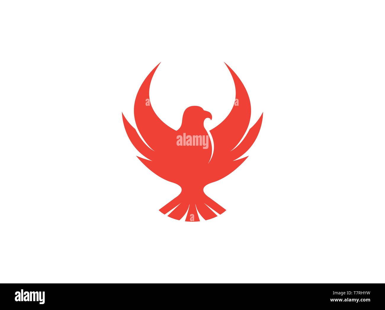 Thiết kế logo Red Eagle với sự kết hợp tinh tế giữa màu đỏ và hình ảnh đại bàng sẽ khiến bạn cảm thấy thật đam mê và tự hào khi triển khai những chiến lược kinh doanh của mình.