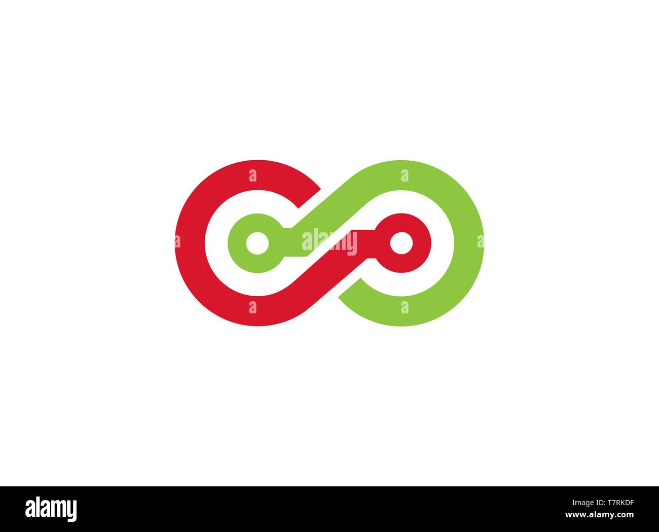 Technology S Logo Stock Vector