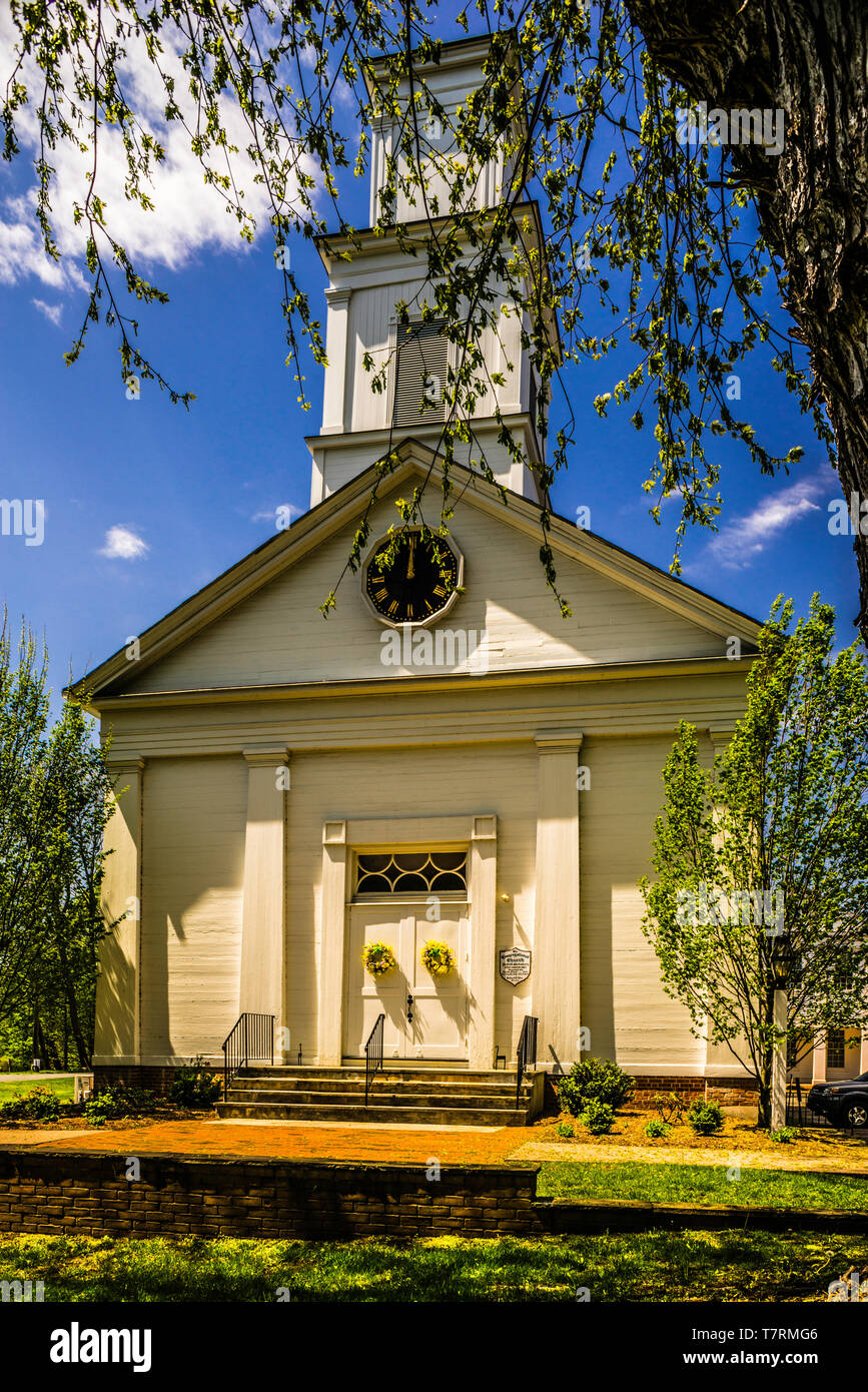 Congregational Church South Glastonbury Historic District Glastonbury, Connecticut, USA Stock