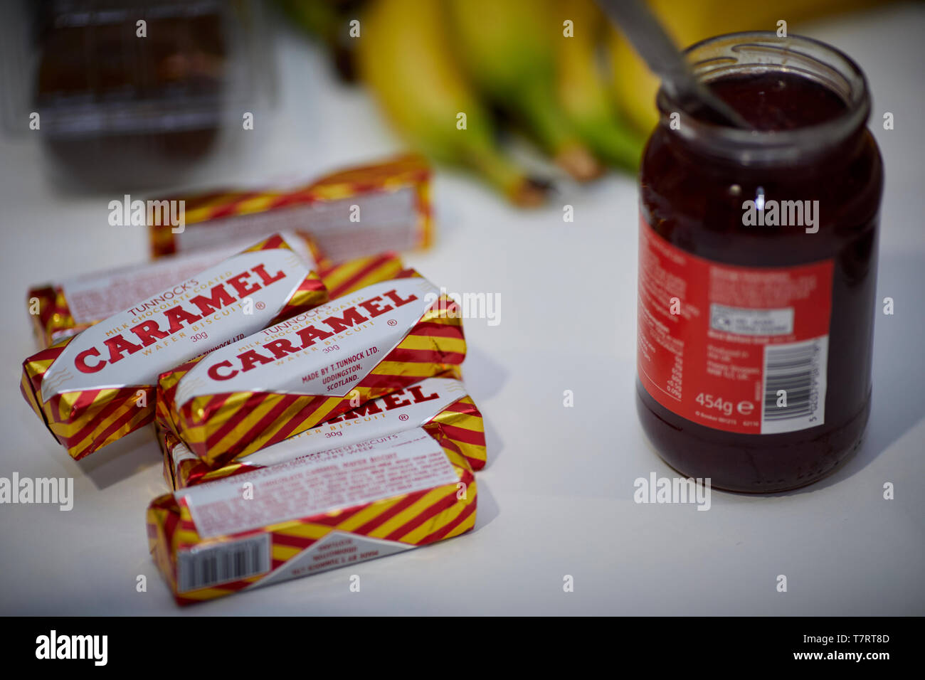 The Tunnock's Caramel Wafer, correctly known as the Tunnock's Milk