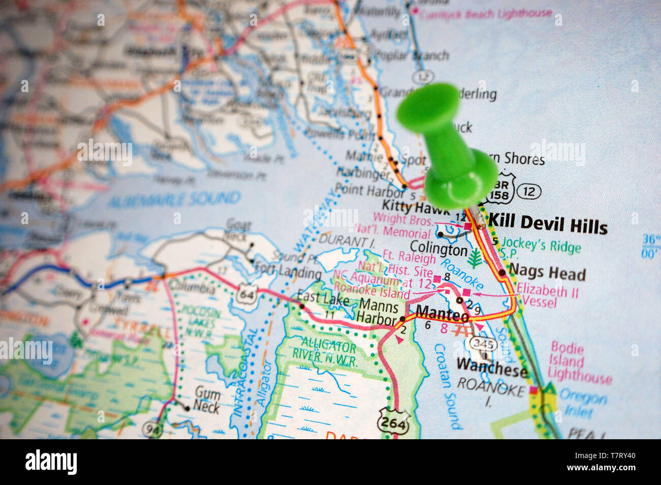 Kill Devil Hills Map