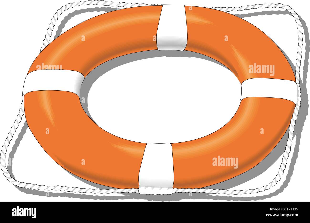 Life Buoy Vector Illustration Stock Vector Image & Art Alamy