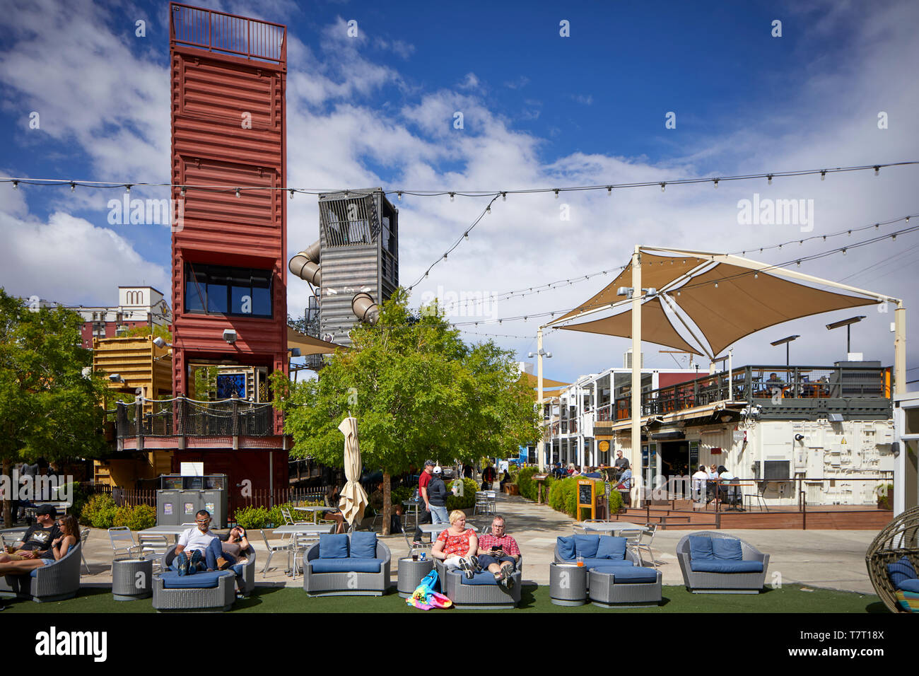 Las Vegas, Nevada USA, Downtown Fremont Street Offbeat shopping center