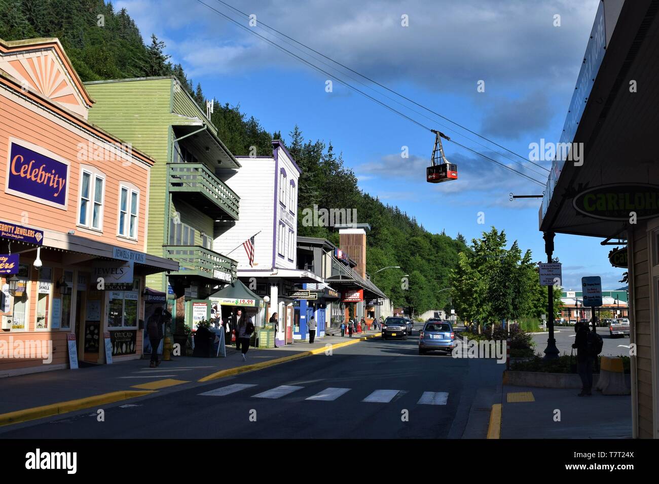 City scenes in Juneau Stock Photo