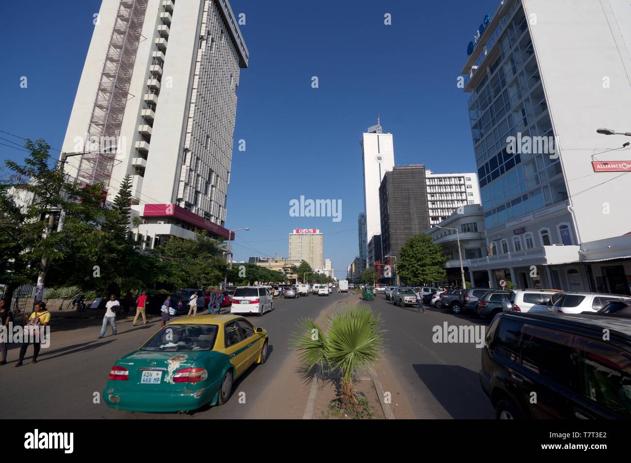 Mozambique maputo city center hi-res stock photography and images - Alamy