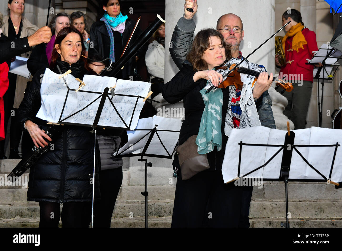 Ode to joy flash mob hi res stock photography and images alamy