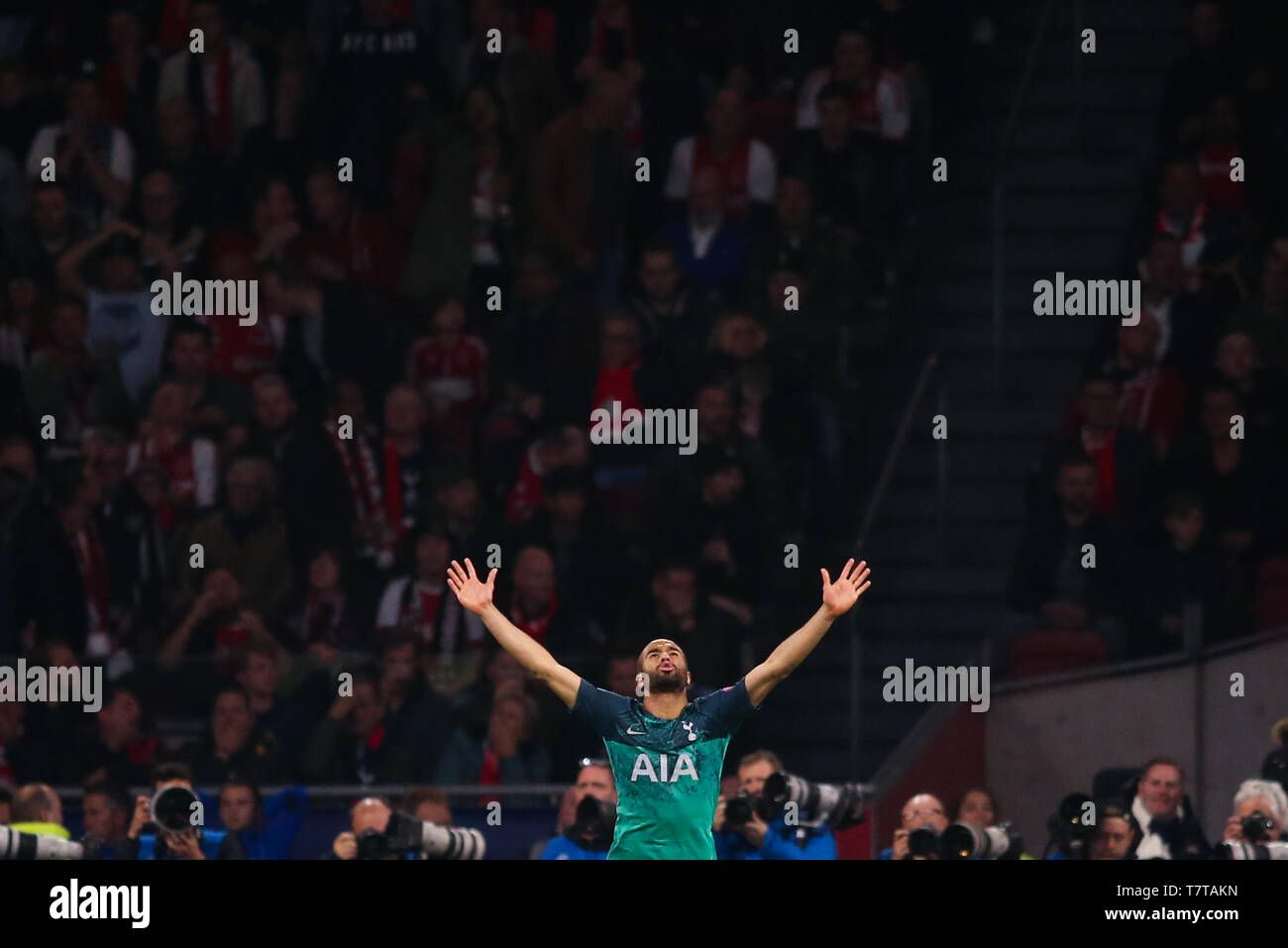 Ajax 2-3 Tottenham (3-3 on aggregate - Spurs win on away goals