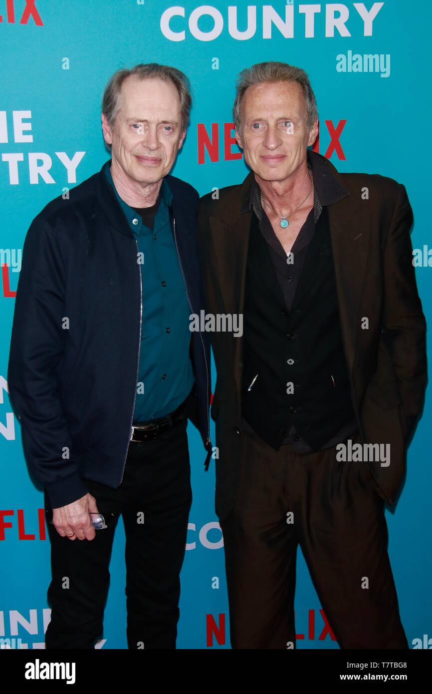 New York Ny Usa 8th May 19 Steve Buscemi And Michael Buscemi At The World Premiere Of Amy Poehler S Wine Country At The Paris Theater On May 8 19 In New York