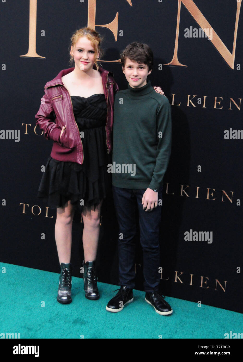 Los Angeles California Usa 8th May 19 Actress Talitha Bateman And Brother Actor Gabriel Bateman Attend Fox Searchlight Pictures Tolkein Los Angeles Special Screening On May 8 19 At Regency Westwood Village
