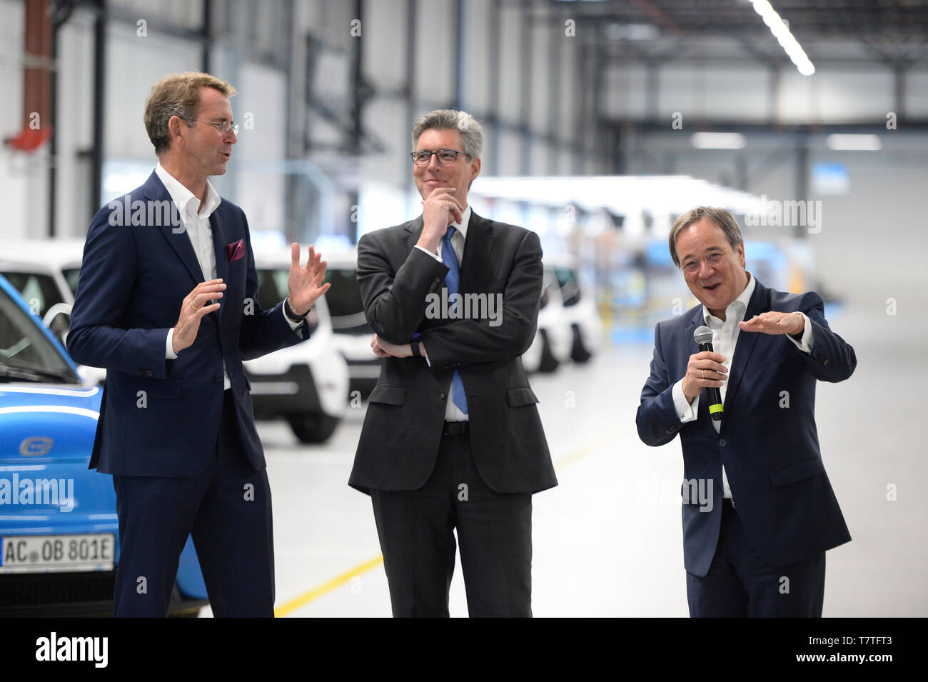 Aachen Germany 09th May 2019 Nrw Prime Minister Armin Laschet Will Accept The First E Go
