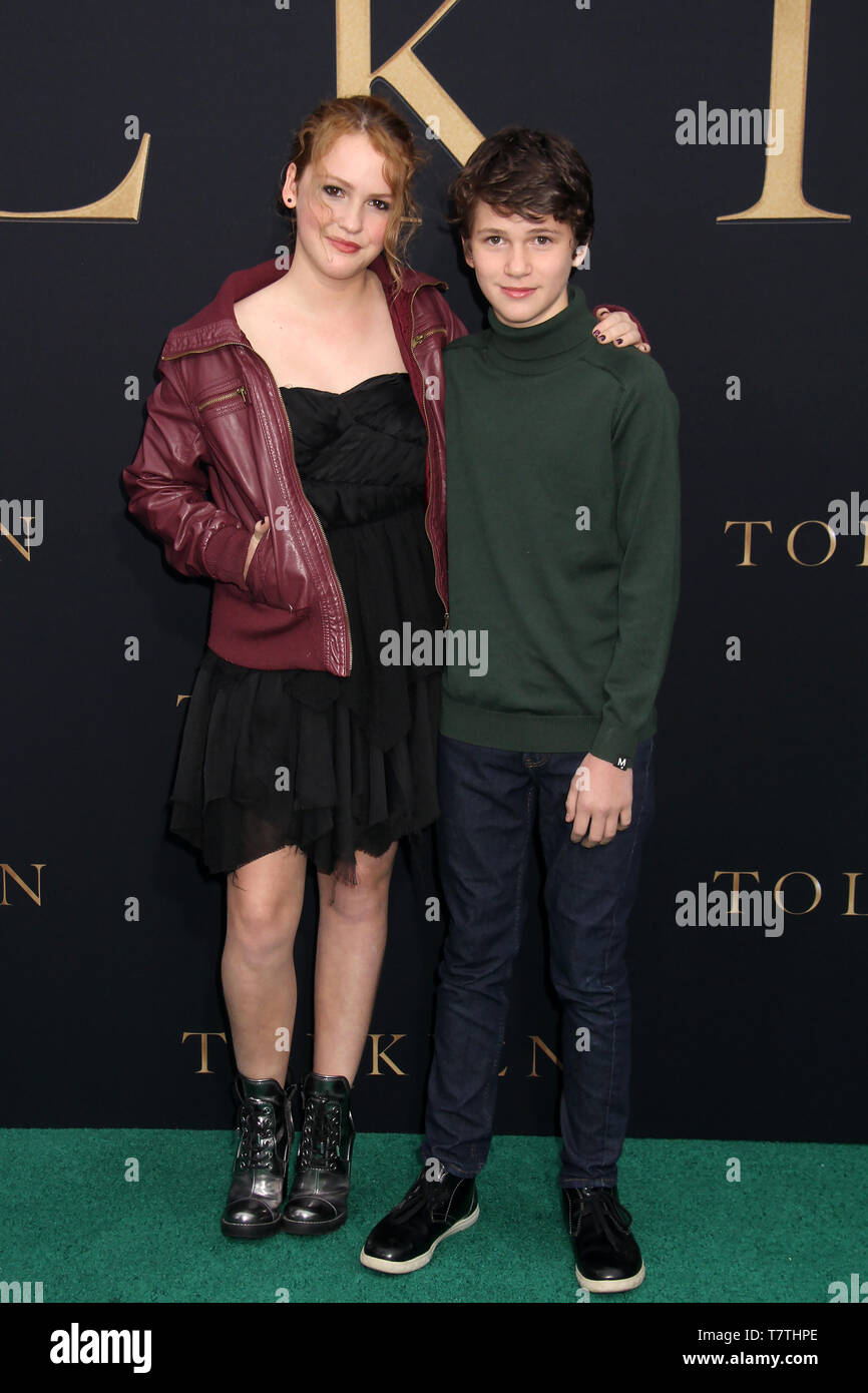 Talitha Bateman Gabriel Bateman 05 08 19 The Los Angeles Premiere Of Tolkien Held At Regency Westwood Village Theatre In Westwood Ca Photo Cronos Hollywood News Stock Photo Alamy