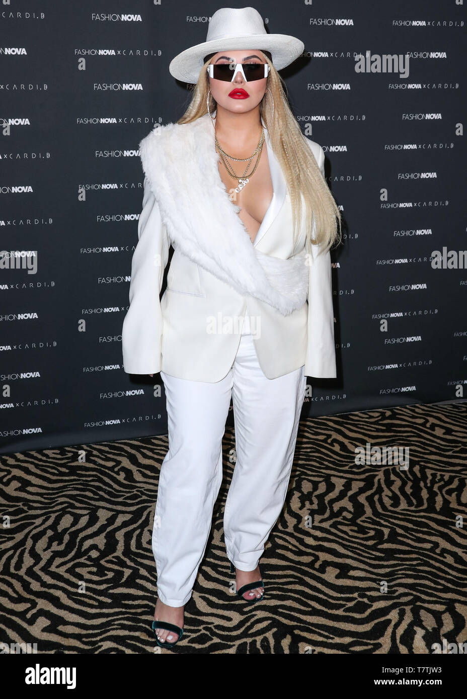 Los Angeles, USA. 08th May, 2019. Hrush Achemyan arrives at the Fashion