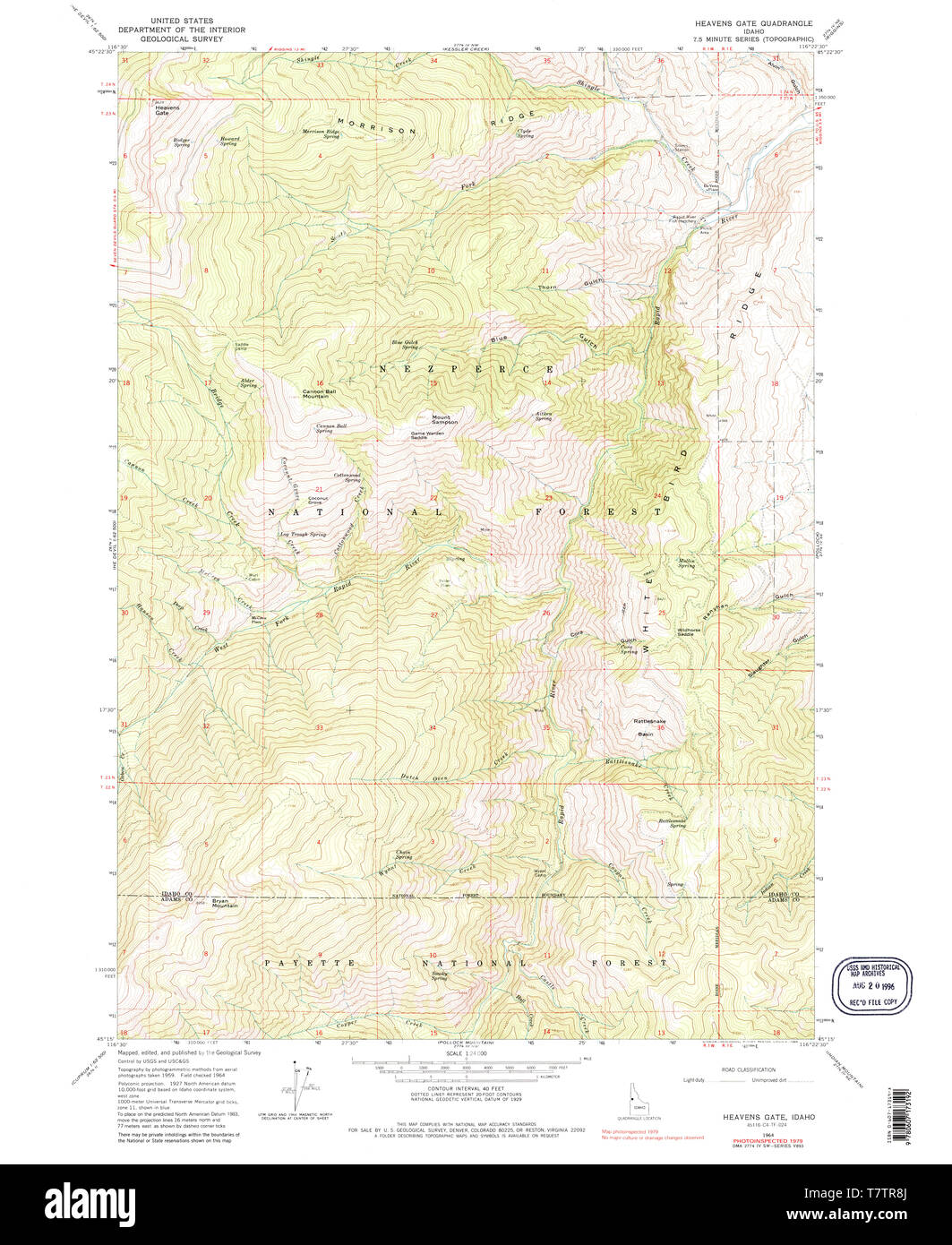 Idaho gate Cut Out Stock Images & Pictures Alamy